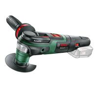 Bosch Multiherramienta a batería AdvancedMulti 18 (Sin batería, placa lijadora delta, set de hojas de lija, 2 hojas de sierra, empuñadura adicional, caja de cartón, sistema de 18 V)