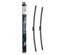 Bosch Aerotwin A 100 S Limpiaparabrisas Frontal, 70 cm / 65 cm | Set de Escobillas de Recambio para una mayor seguridad en la conducción - con Adaptador Premontado