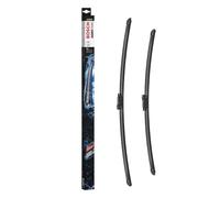 Bosch Aerotwin A 213 S Limpiaparabrisas Frontal, 750 mm / 650 mm | Set de Escobillas de Recambio para una Mayor Seguridad en la Conducción - con Adaptador Premontado