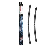 Bosch Aerotwin A 582 S Limpiaparabrisas Frontal, 600 mm / 530 mm | Set de Escobillas de Recambio para una Mayor Seguridad en la Conducción - con Adaptador Premontado