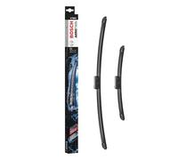 Bosch Aerotwin A 746 S Limpiaparabrisas Frontal, 600 mm / 340 mm | Set de Escobillas de Recambio para una Mayor Seguridad en la Conducción - con Adaptador Premontado