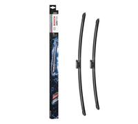 Bosch Aerotwin A 854 S Limpiaparabrisas Frontal, 650 mm / 575 mm | Set de Escobillas de Recambio para una Mayor Seguridad en la Conducción - con Adaptador Premontado