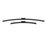 Bosch Aerotwin AM466S Limpiaparabrisas Frontal - Set de Escobillas de Recambio para una Mayor Seguridad en la Conducción, con Adaptador Multi-Clip Premontado, dos Escobillas, 65cm/38cm