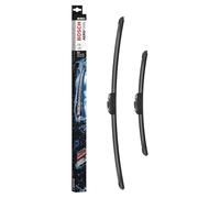 Bosch Aerotwin AR653S - Limpiaparabrisas, Negro (2 unidades, 650 mm y 400 mm)