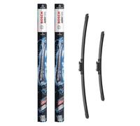 Bosch Aerotwin eA 555 S Limpiaparabrisas Frontal - Set de 2 Escobillas de Recambio para más Seguridad al Conducir, con Adaptador Multi-Clip Premontado, 60 cm / 40 cm, Embalaje Fino y Compacto