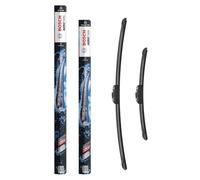 Bosch Aerotwin eAR 653 S Limpiaparabrisas Frontal - Set de 2 Escobillas de Recambio para más Seguridad al Conducir, con Adaptador Multi-Clip Premontado, 65 cm / 40 cm, Empaque Fino y Compacto