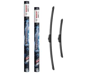 Bosch Aerotwin eAR 653 S Limpiaparabrisas Frontal - Set de 2 Escobillas de Recambio para más Seguridad al Conducir, con Adaptador Multi-Clip Premontado, 65 cm / 40 cm, Embalaje Fino y Compacto
