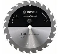 Bosch Akku-Kreissägeblatt Estándar para Madera, 150 x 1,6 / 1 x 10 , 24 Dientes