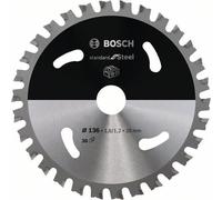 Bosch Akku-Kreissägeblatt Estándar para Steel, 136 x 1,6 / 1,2 x 20 , 30 Zähn