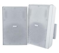 Bosch Altavoz de armario 8" 70/100V IP54, 90W SPL 110dB, para exteriores, blanco, pack 2 unidades