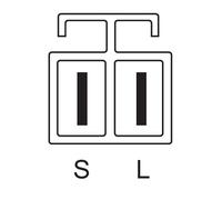 BOSCH Alternador FORD MAZDA 2,5 3,0 WL21-18-300 XM3410300AA WL21-18-300A 1449569