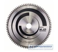 Bosch Aluminio Sierra 254mm 80 Tr-F para Circular De Mesa GTS 10 XC 0601B30400