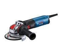 Bosch Professional GWX 14-125 S - Amoladora angular (1400 W, 11500 rpm, X-LOCK, Ø 125 mm, vel. regulable, Antivibration, KickBack Control, en caja)