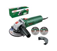 Bosch amoladora pequeña UniversalGrind 7-125 (750 W; con 2 discos de corte recto y 1 disco de amolado; para amolar, cortar, cepillar y lijar; en embalaje de cartón) - Edición para Amazon