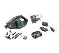 Bosch Aspirador a batería UniversalVac 18 (sin batería, Sistema de 18 voltios, en una Caja) + Bosch Kit de démarrage de batterie 18 V (1 batterie 2,5 Ah, chargeur, système 18 V)