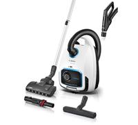 Bosch - Aspirador con Bolsa, Serie 6, ProSilence, Silencioso, Filtro HEPA, Cabezal LED, Blanco, BGB6SIL0L