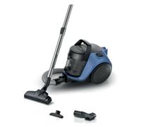 Bosch Aspirador sin Bolsa Serie 2, Ligero y Compacto, BGS05AM, Azul | Ligero y compacto | Boquilla 2 en 1 para ranuras y muebles | Sistema de filtrado higiénico | Azul