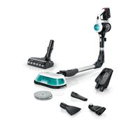 Bosch - Aspirador Unlimited 7 ProHygienic Aqua, Sin Cable, Cepillo 2en1, DynamicAqua, Cepillo Convencional, Blanco, BCS71HYG2