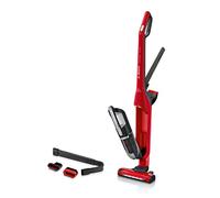Bosch Serie 4 BBH3ZOO28 aspiradora de pie y escoba eléctrica Aspiradora escoba Batería Secar Sin bolsa 0,4 L Rojo 2,15 Ah