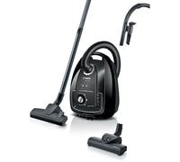 Bosch BGB38BA3T Serie 4, Aspirador con bolsa, Negro