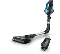Bosch BSS71125AH aspiradora de pie y escoba eléctrica Aspiradora escoba 2 en 1 Batería Secar Sin bolsa Negro, Azul