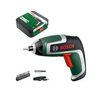 Bosch Atornillador compacto inalámbrico IXO (7ª generación, 3,6 V/2,0 Ah, 5,5 Nm, cable micro-USB, compatible con adaptadores de la colección IXO, hasta 190 tornillos atornillados, maletín)
