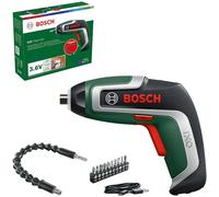 Bosch Atornillador con batería compacto IXO Flexi Set (atornillado flexible; 7ª generación; 3,6 V; 2,0 Ah; ampliación flexible y cable micro USB; plegable hasta 180°; 10 puntas)