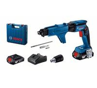 BOSCH Atornillador para obra seca a batería GTB 185-LI con GMA55 06019K7022