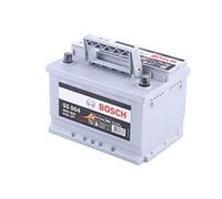 Bosch Batería de coche S5004 – 61A/h 600A plomo-ácido para vehículos sin sistema Start y Stop