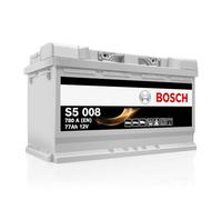 Bosch S5 008 batería de vehículos Sealed Lead Acid (VRLA) 77 Ah 12 V 780 A Coche