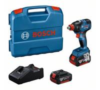 Bosch Batería Destornillador Percutor Gdx 18V-200 Con 2x Pila GBA 18V 4.0Ah En