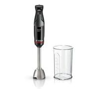 Bosch, batidora de mano, ErgoMaster Serie 4, motor de 1000 vatios, control dinámico de velocidad, sistema QuattroBlade, accesorios incluidos, MSM4B610