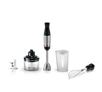 Bosch - Batidora de mano, ErgoMaster, 1000W, QuattroBlade, Acero inoxidable, MSM6M622