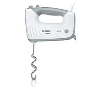 Batteur Bosch - MFQ36440 - 450 W - 5 vitesses - 2 fouets / 2 crochets pétrisseurs inox - Bol gradué avec couvercle - Blanc / G