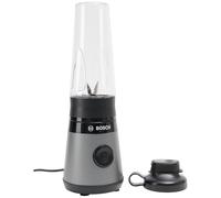 Bosch - Batidora de vaso, VitaPower, Serie 2, 450 W, Acero, MMB2111S | Prepara tu batido y llévatelo directamente en su botella ToGo.
