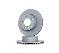 Bosch BD1081 Discos de Freno Delanteros - 284 mm - 1 Juego de 2 Discos | Discos Ventilados, Alto Contenido en Carbono - ECE-R90 - Excelente Refrigeración y Reducción de Ruido, Anticorrosión