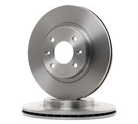 Bosch Discos de freno 0 986 478 124 – Ø259 mm, ventilado, eje delantero – Citroën C3 y Renault