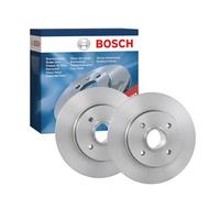 Bosch BD1245 Discos de Freno Traseros - 268 mm - 1 Juego de 2 Discos | Discos Macizos - Certificación ECE-R90 - Larga Vida Útil, protección anticorrosión avanzada