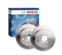Bosch BD1697 Discos de freno, Eje trasero, certificación ECE-R90, 1 juego de 2 discos