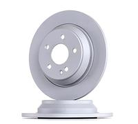 Bosch BD2433 Discos de Freno Traseros - 300 mm - 1 Juego de 2 Discos | Discos Macizos, Alto Contenido en Carbono - Certificación ECE-R90 - Excelente Refrigeración, Anticorrosión
