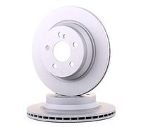 Bosch BD929 Discos de Freno Traseros - 300 mm - 1 Juego de 2 Discos | Discos Ventilados, Alto Contenido en Carbono - ECE-R90 - Excelente Refrigeración y Reducción de Ruido, Anticorrosión