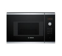 Bosch BEL523MS0 microondas Negro, Acero inoxidable Integrado 20 L 800 W