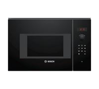 Bosch BFL523MB1F, Serie 4, Microondas, Empotrable, Negro | Negro, AutoPilot, cavidad de acero inoxidable, limpieza rápida