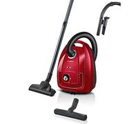Bosch Aspiradora con bolsa BGD38RD1H Serie 4 600 W Microfiltro Roja