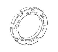 Bosch Bike Lockring with Anillo de Bloqueo para Bicicleta eléctrica Compatible con: BDU4XX, BDU37YY, BDU31YY, Unisex, Negro, Talla única
