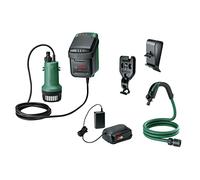 Bosch Bomba de agua sumergible a batería GardenPump 18V-2000 (1 batería, sistema de 18 V, en caja)