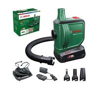 Bosch bomba de aire a batería/bomba de aire para colchoneta inflable EasyInflate 18V-500 (1 batería de 2,0 Ah; sistema de 18 V; para inflar o desinflar camas, piscinas o juguetes hinchables; en caja)
