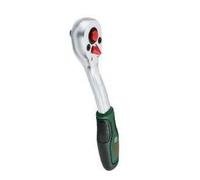 Bosch BOS4053423302370 Llave de Trinquete 1/4" Alto Torque 93 Nm Botón de Bloqueo Mecánico 72 Dientes Mango Curvo Reversible