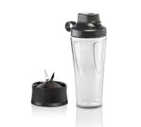 Bosch - Botella ToGo, Cuchillas ProEdge, 0,65 litros, Negro, MMZBTK1B