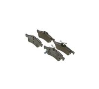 Bosch BP1041 - Pastiglie Freni Auto, Trasero - Calidad Bosch - Reducción de Ruido y Polvo - Certificación ECE-R90 - Sin Cobre - 1 Juego de 4 Pastillas